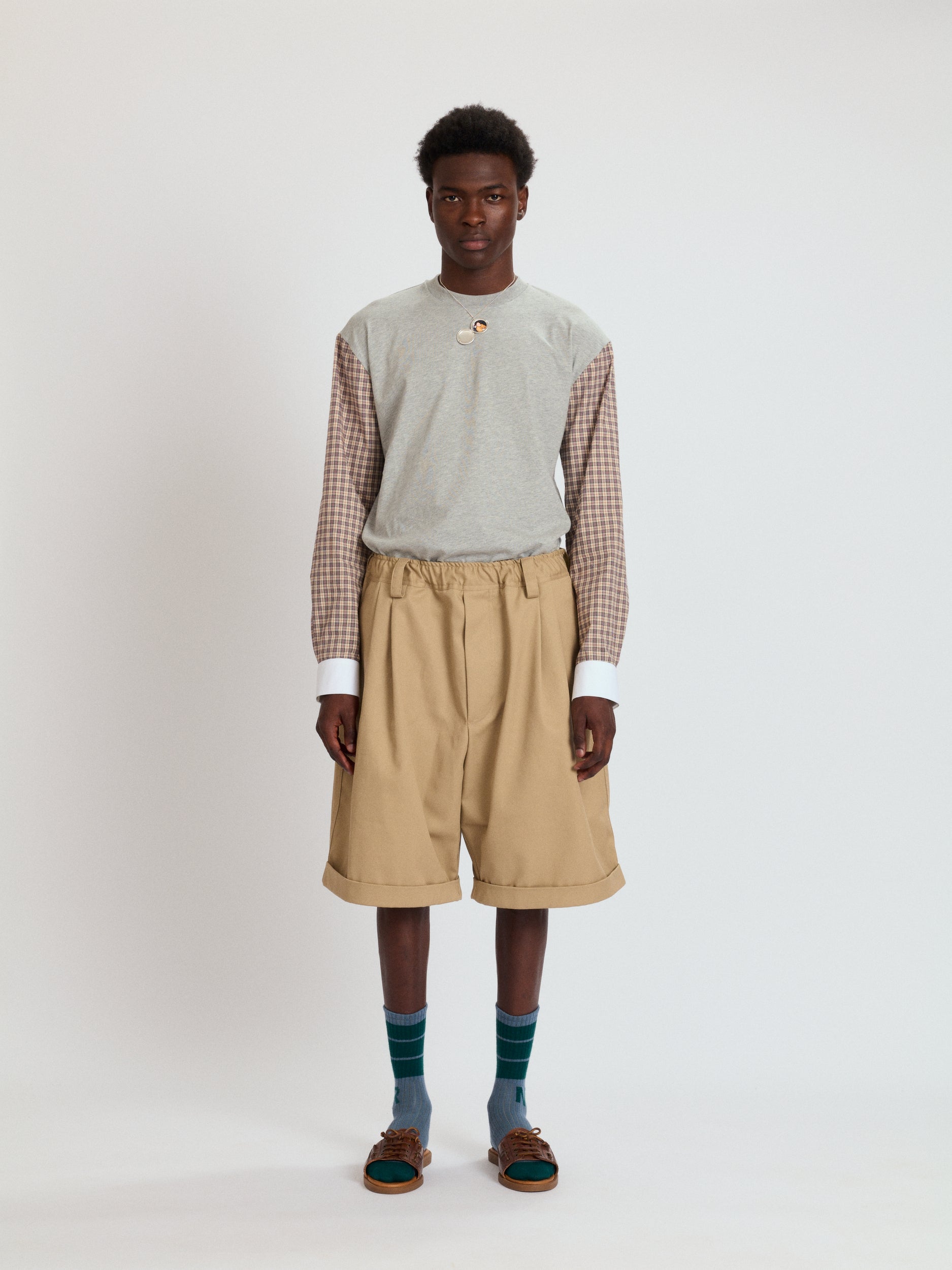Drawstring Chino Shorts