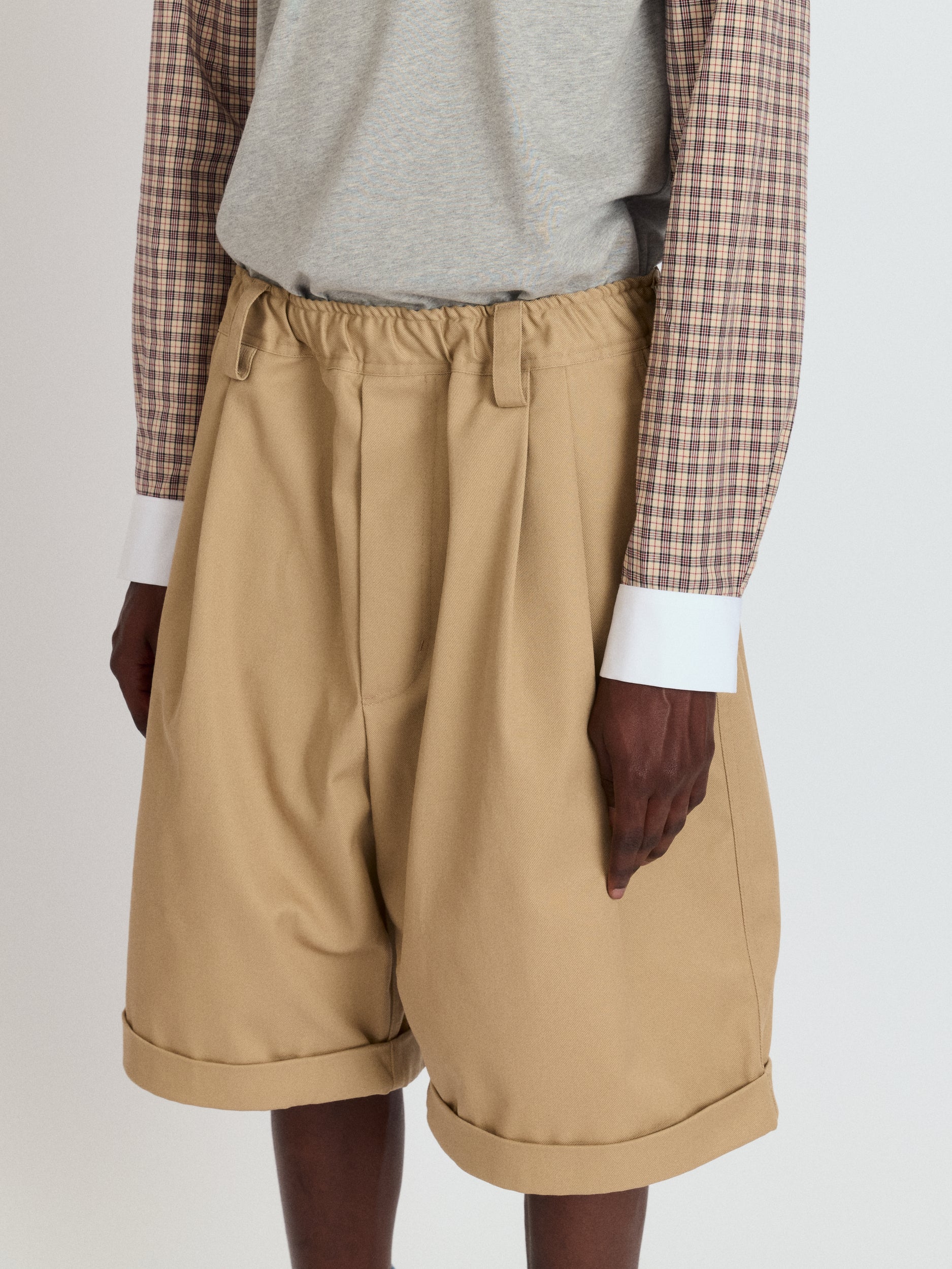 Drawstring Chino Shorts