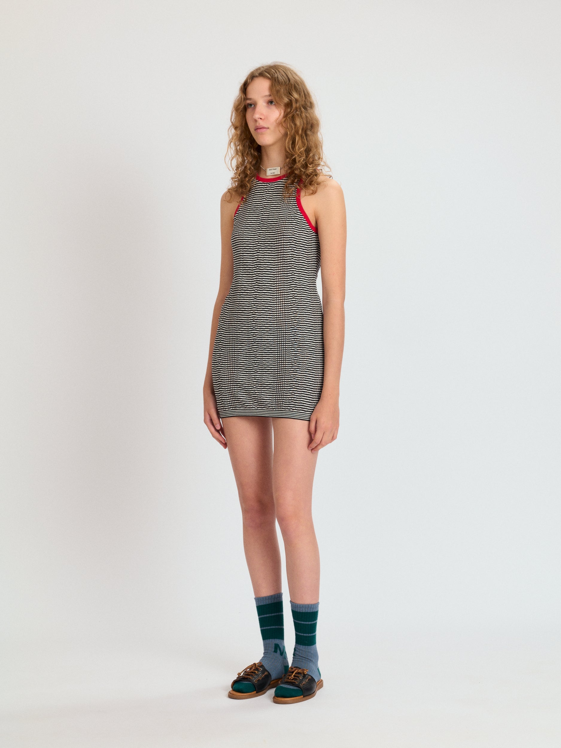 Pointelle Tank Dress