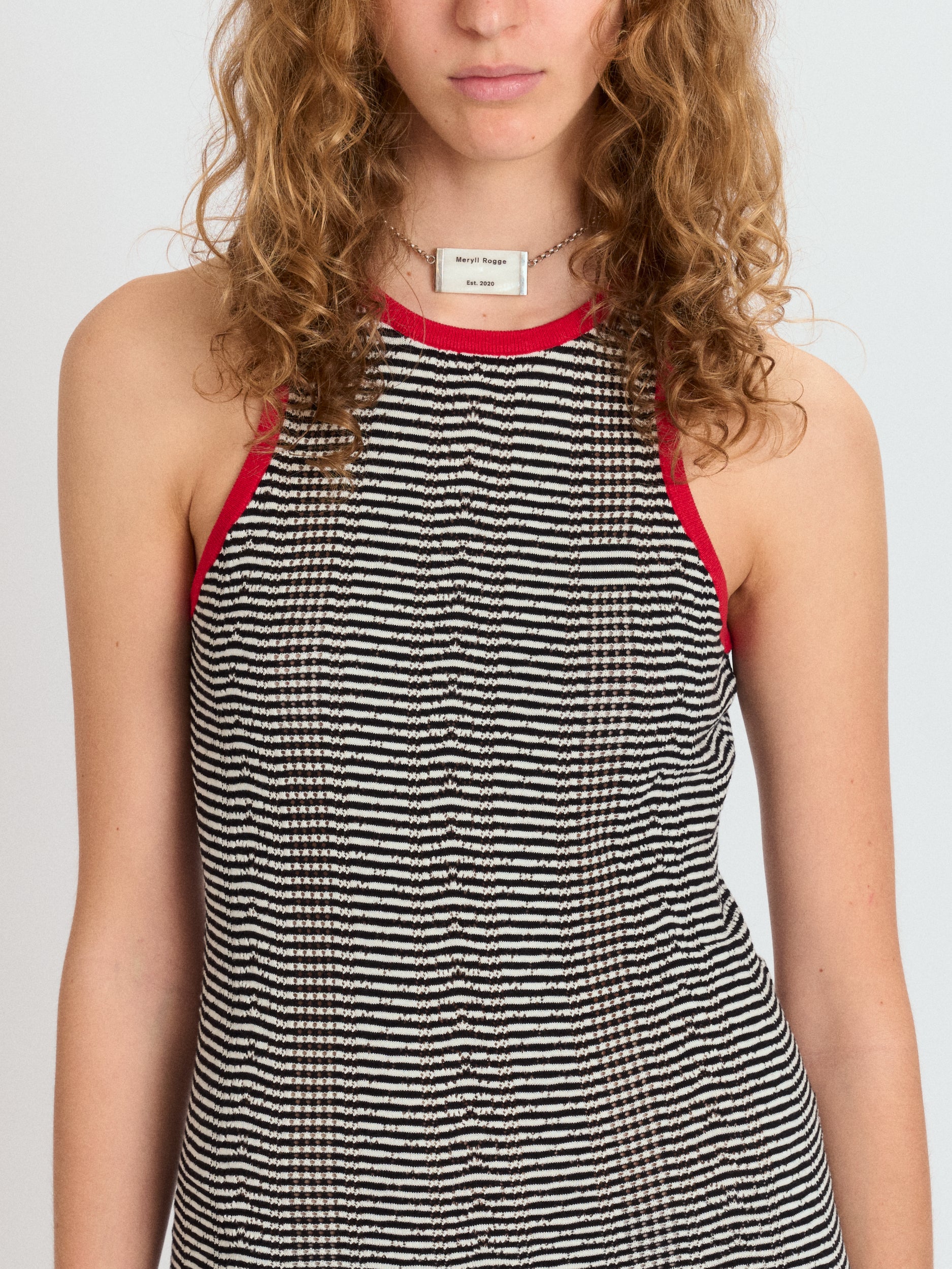 Pointelle Tank Dress