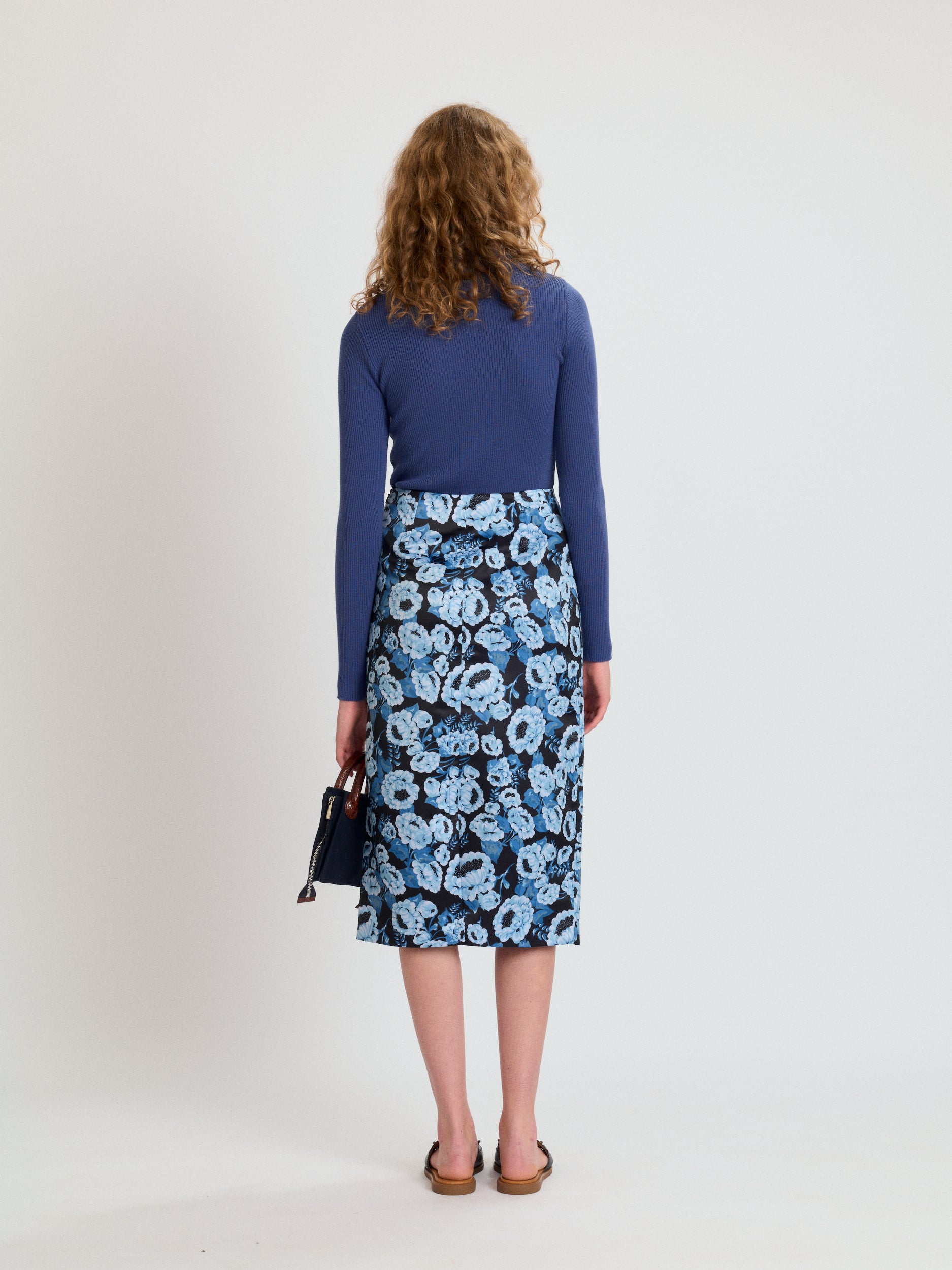 Straight Midi Skirt