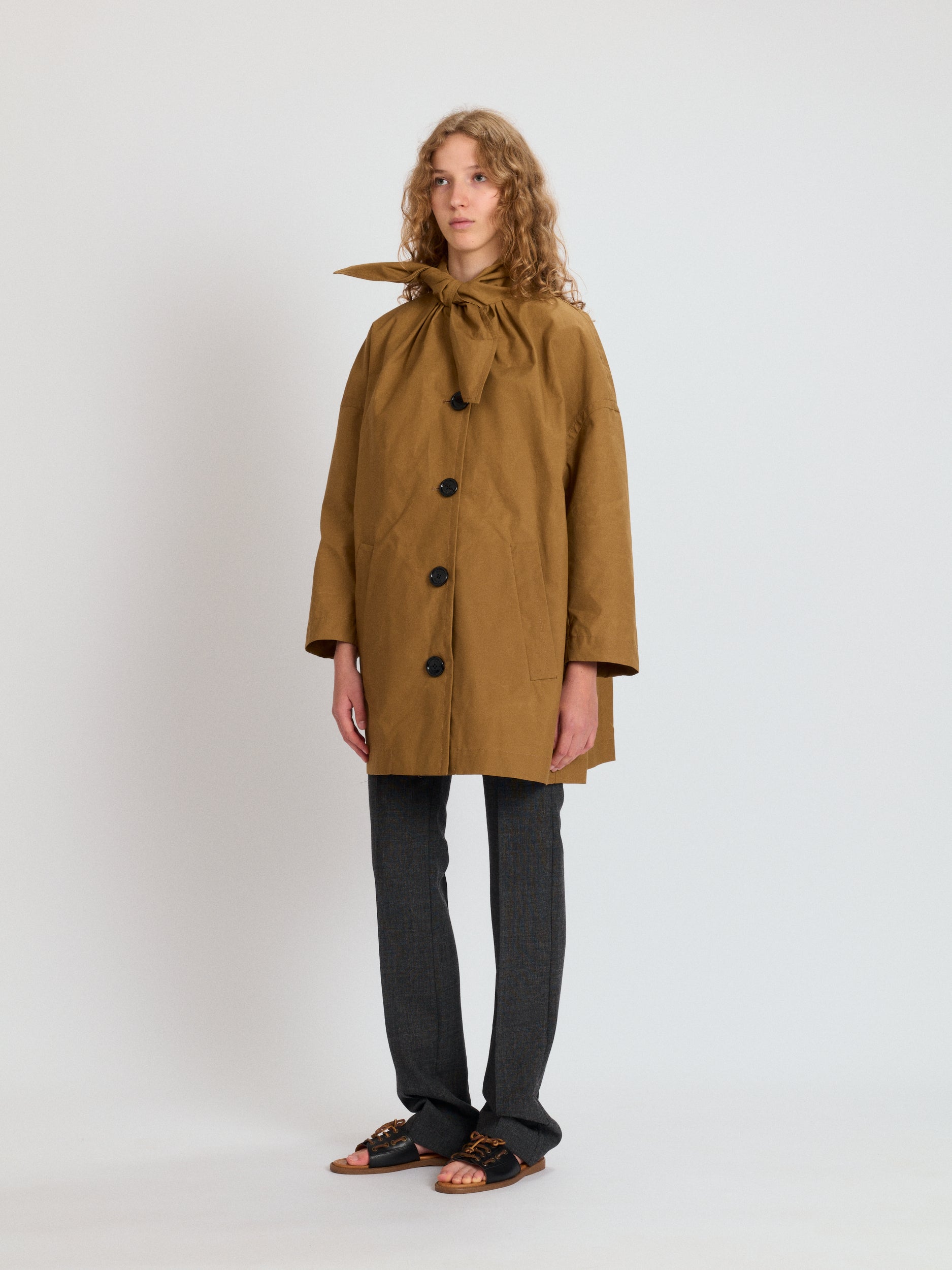 Bandana Trench Coat