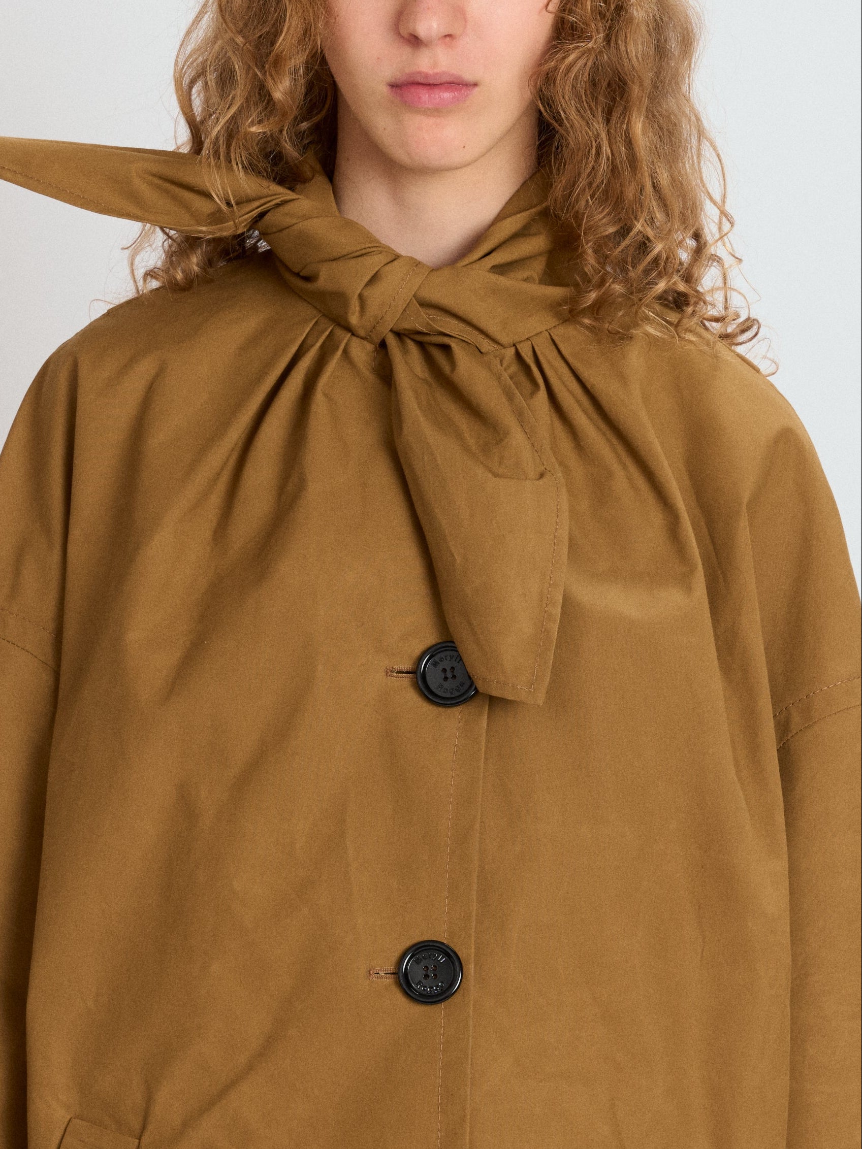 Bandana Trench Coat
