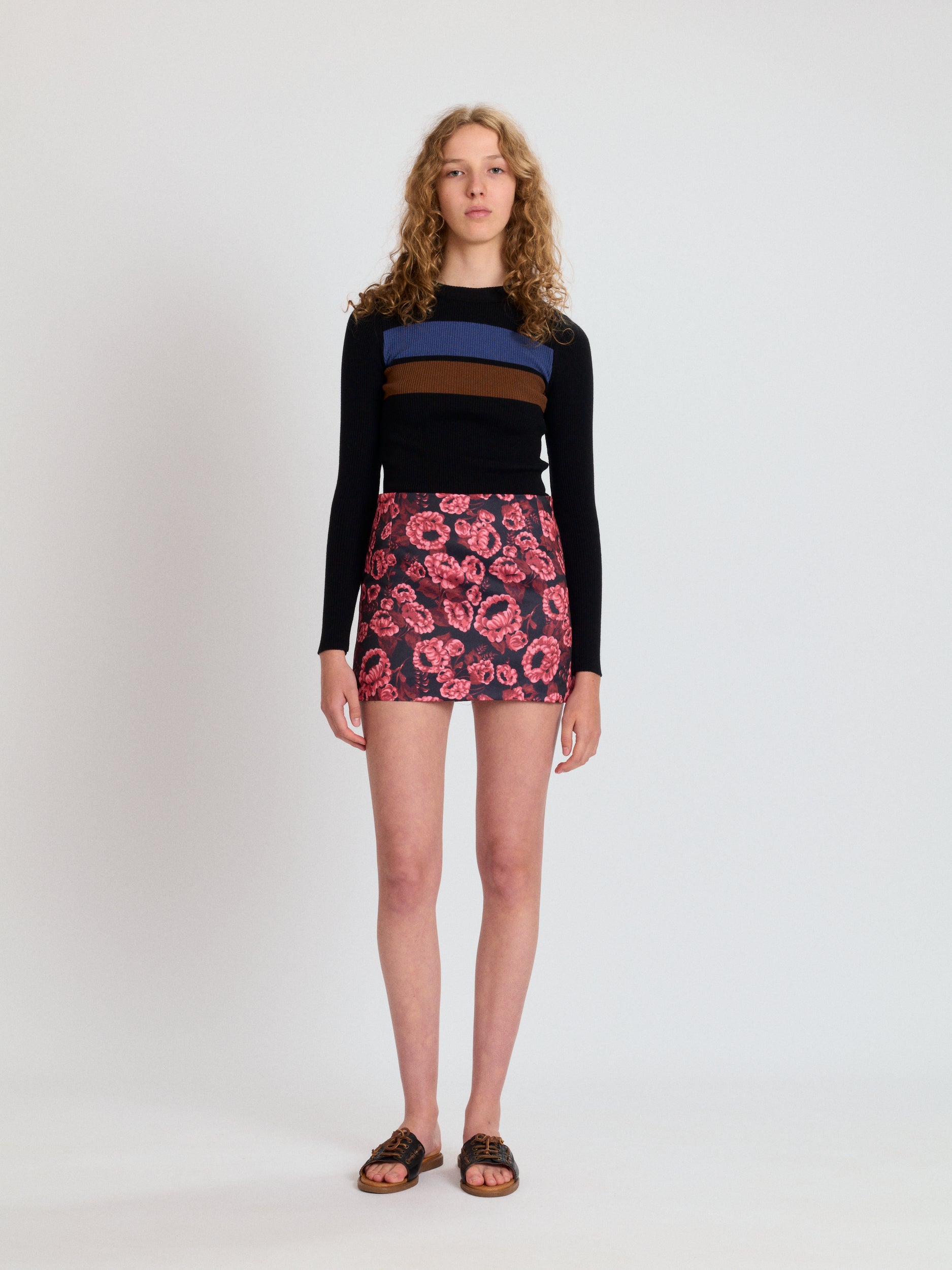 Mini Straight Skirt