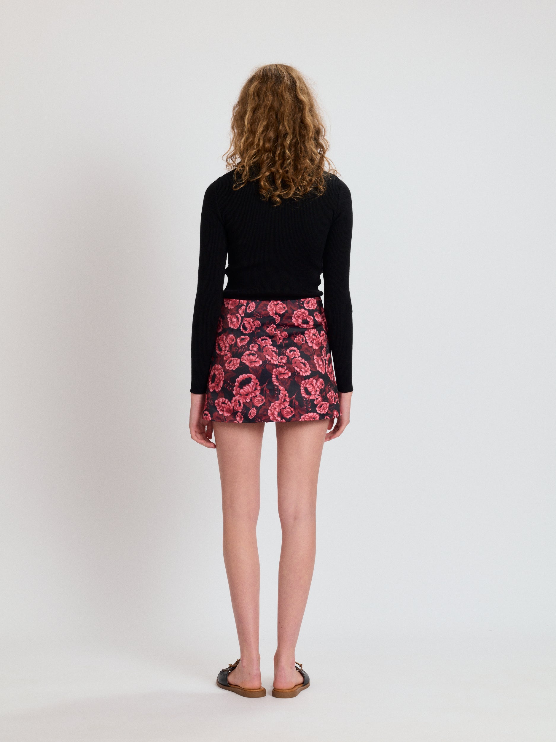 Mini Straight Skirt