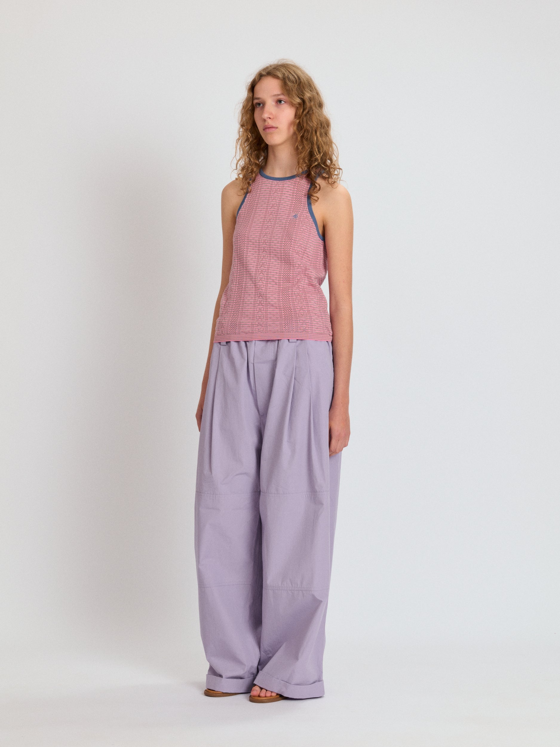 Pointelle Tank Top