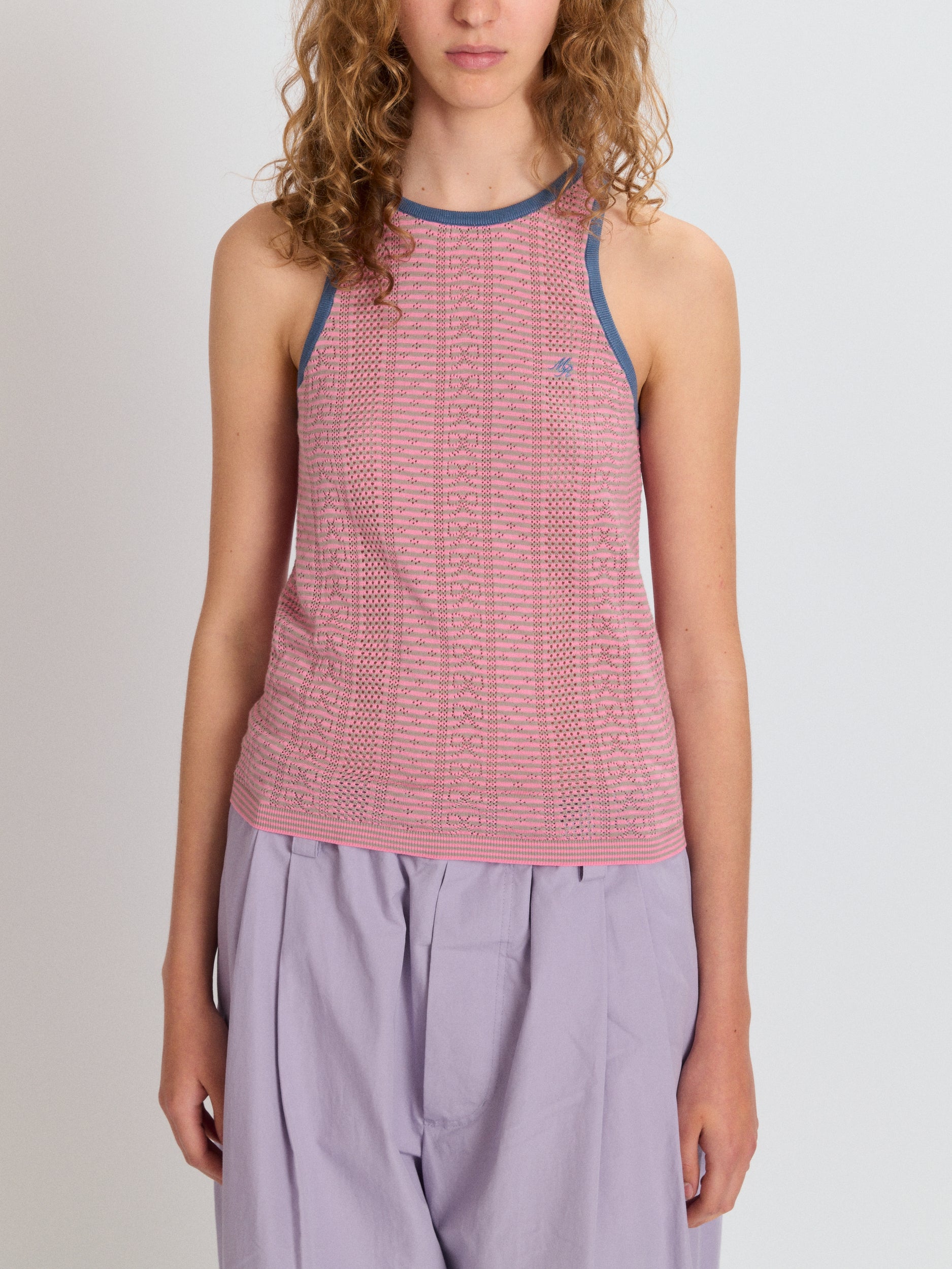 Pointelle Tank Top