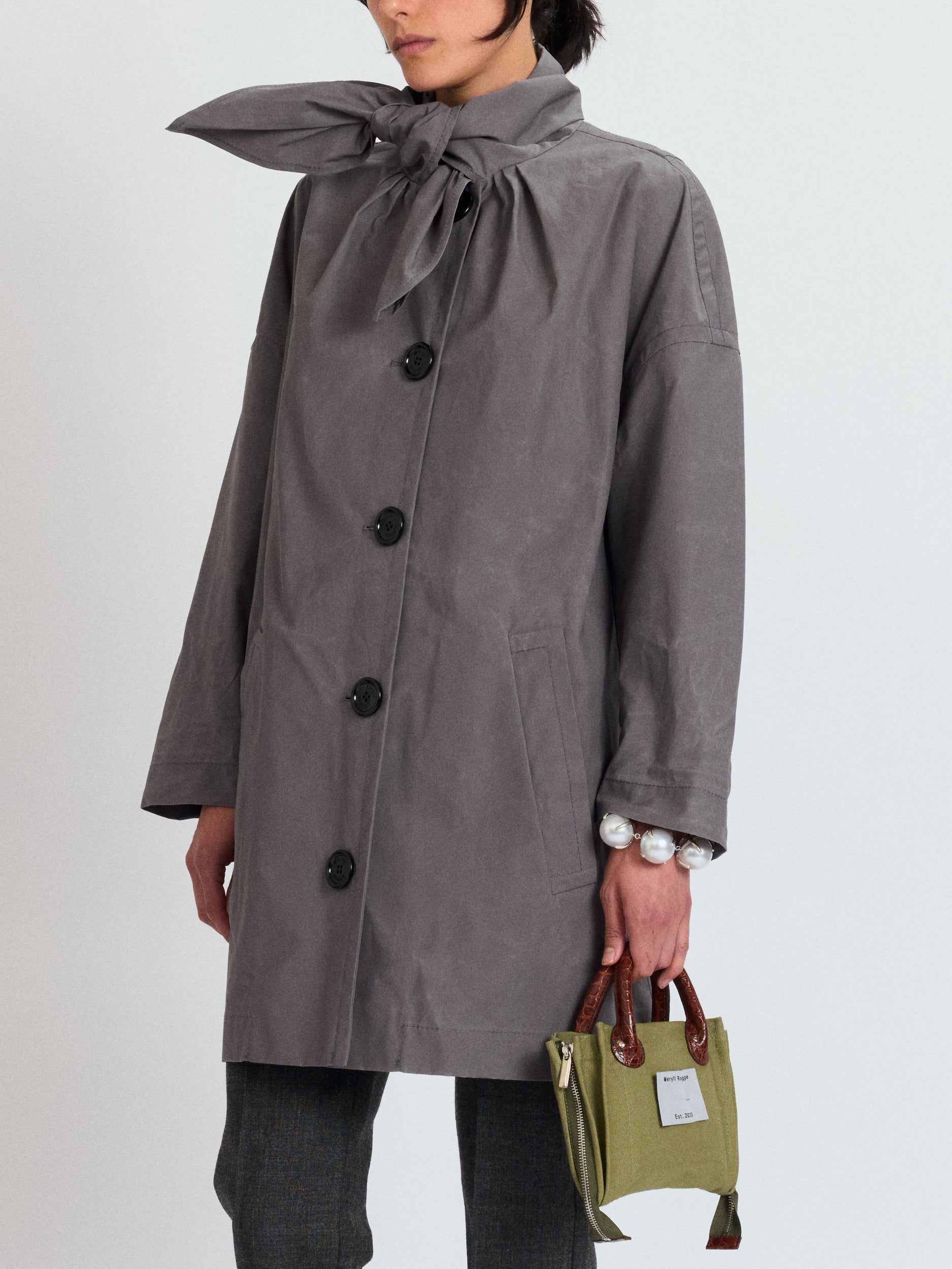 Bandana Trench Coat