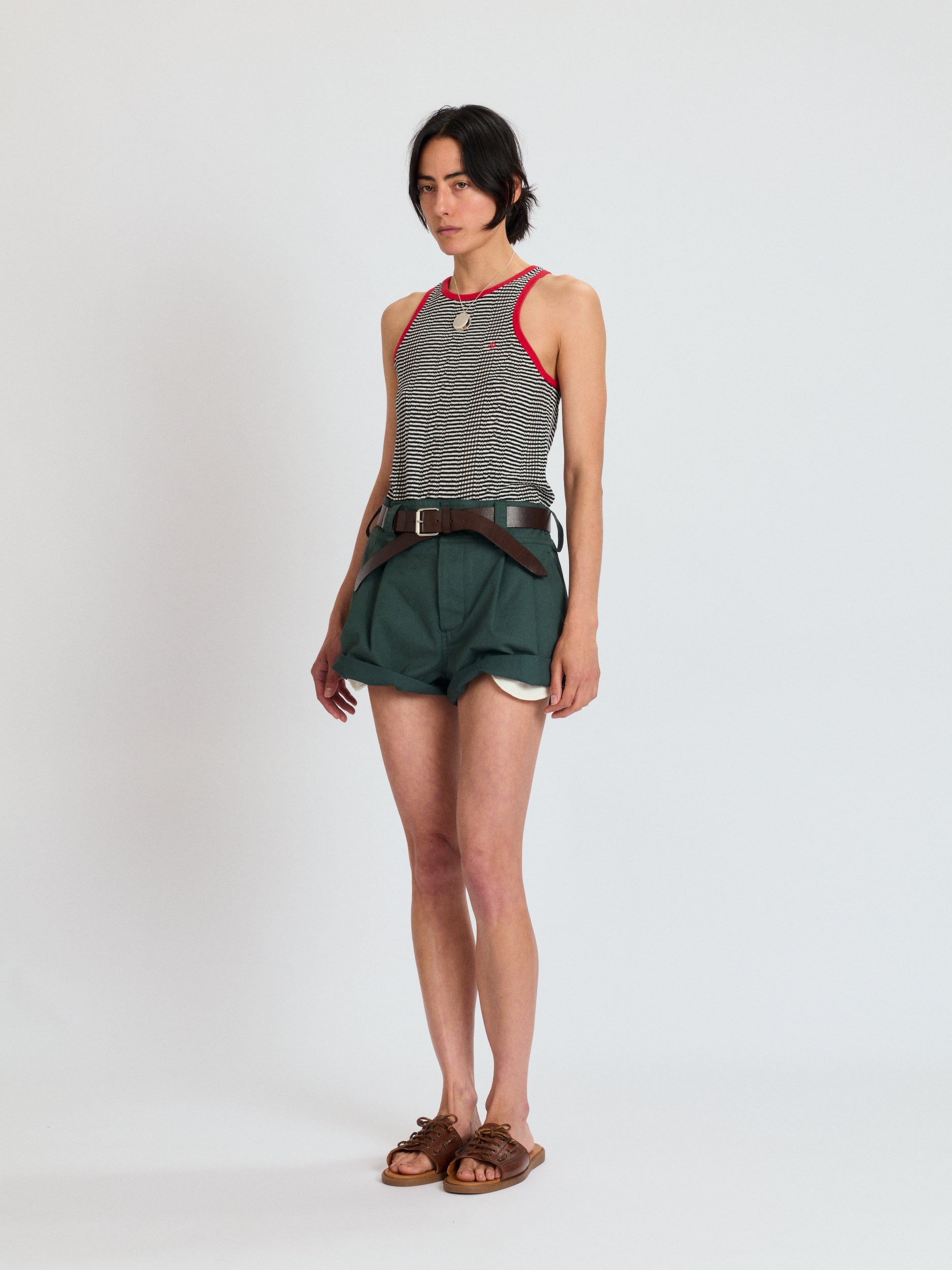 Pointelle Tank Top