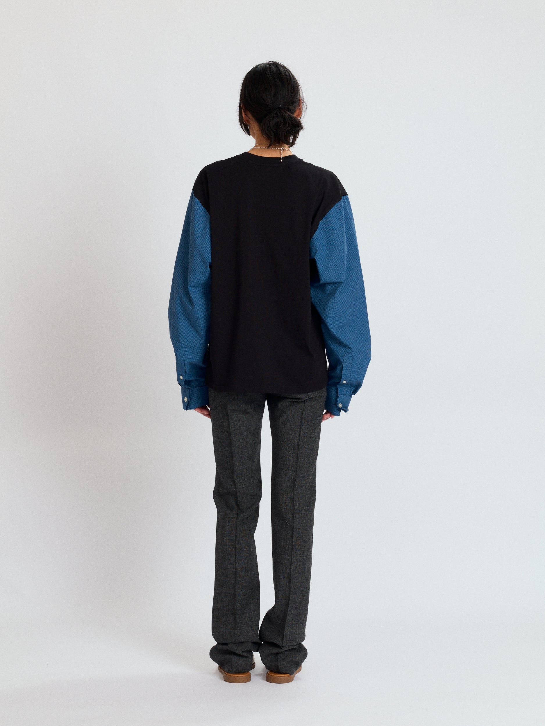 T-Shirt with Shirting Sleeves