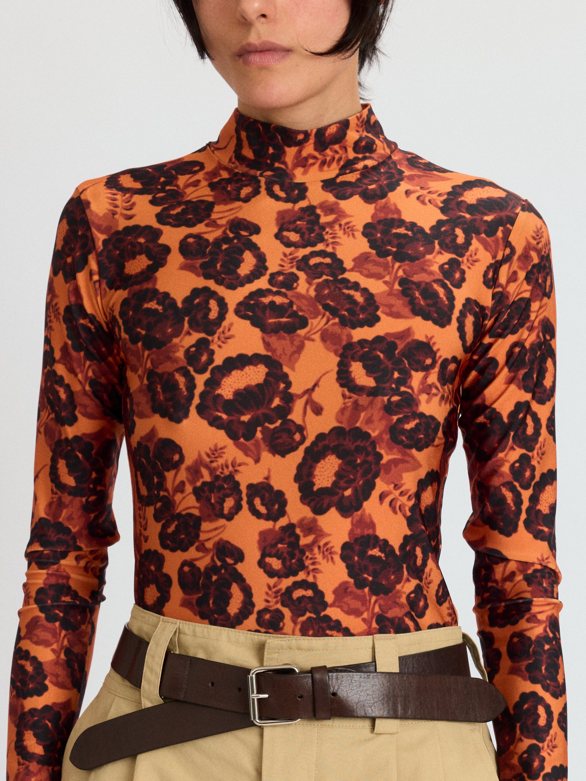 Mock Neck Top