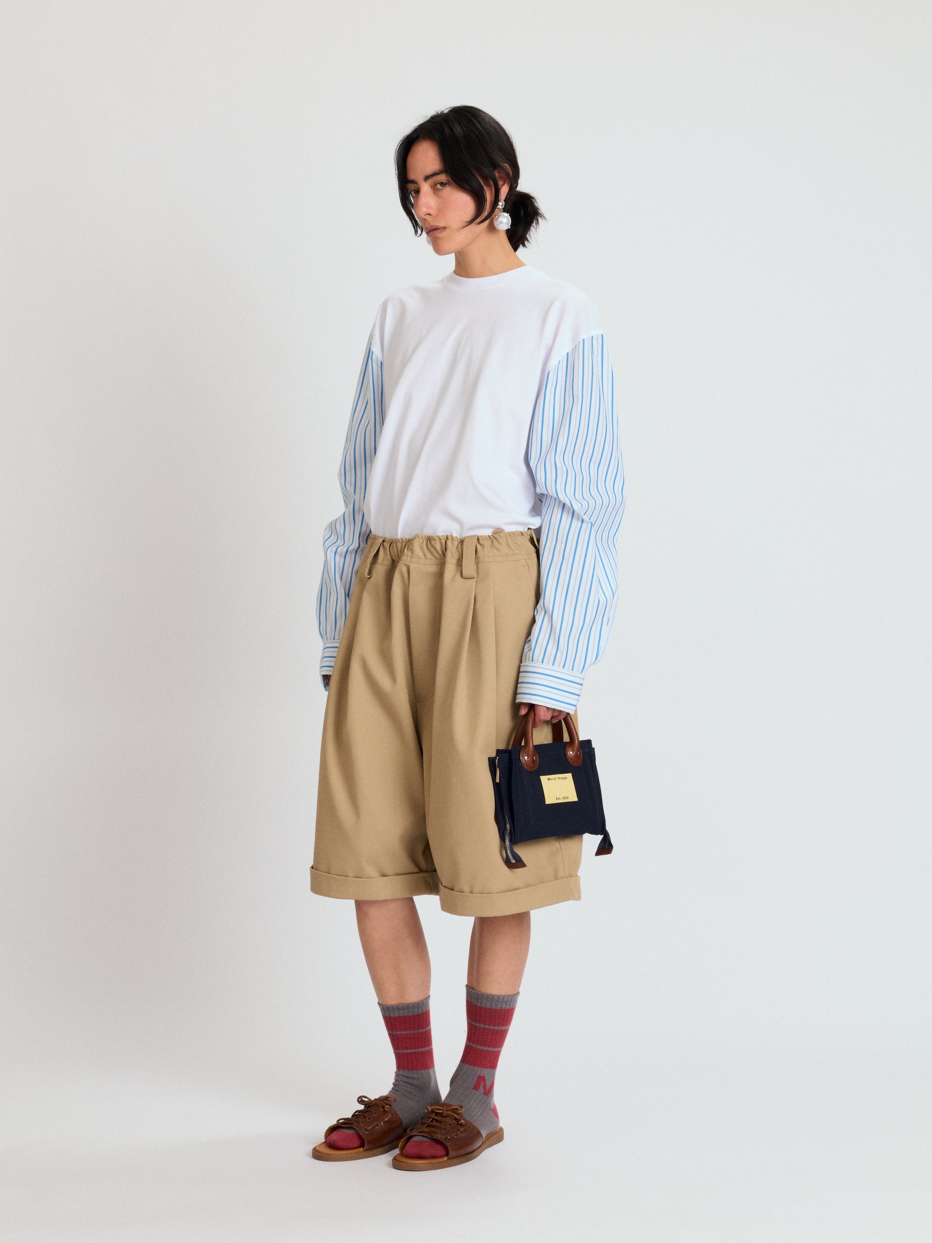 Drawstring Chino Shorts