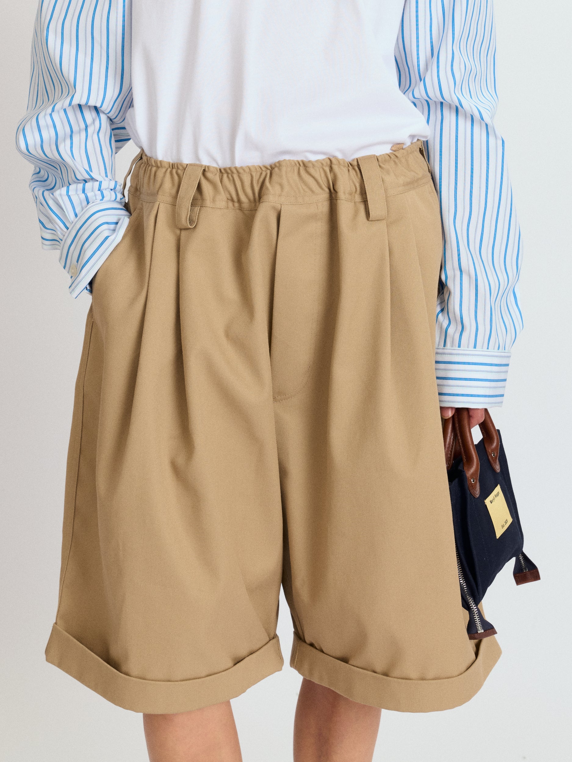 Drawstring Chino Shorts