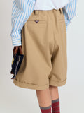 Drawstring Chino Shorts