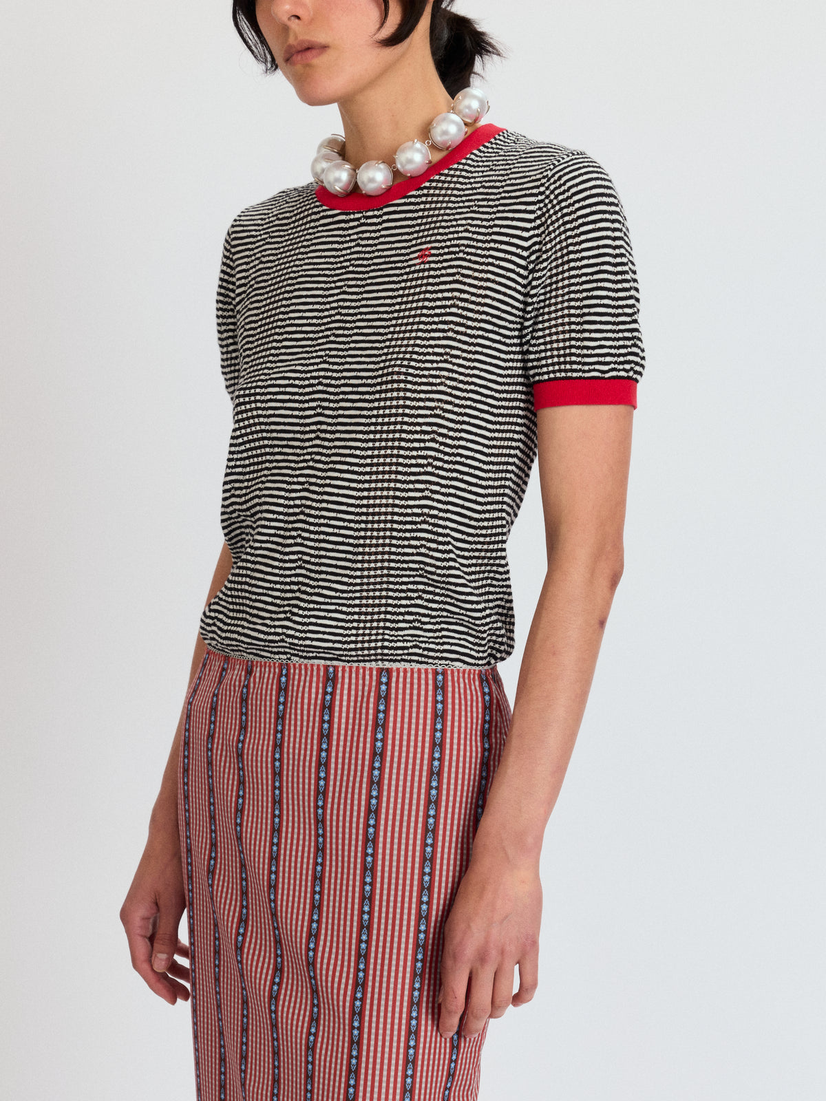Pointelle T-Shirt