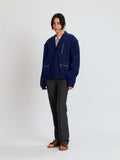 Cardigan with Zippers