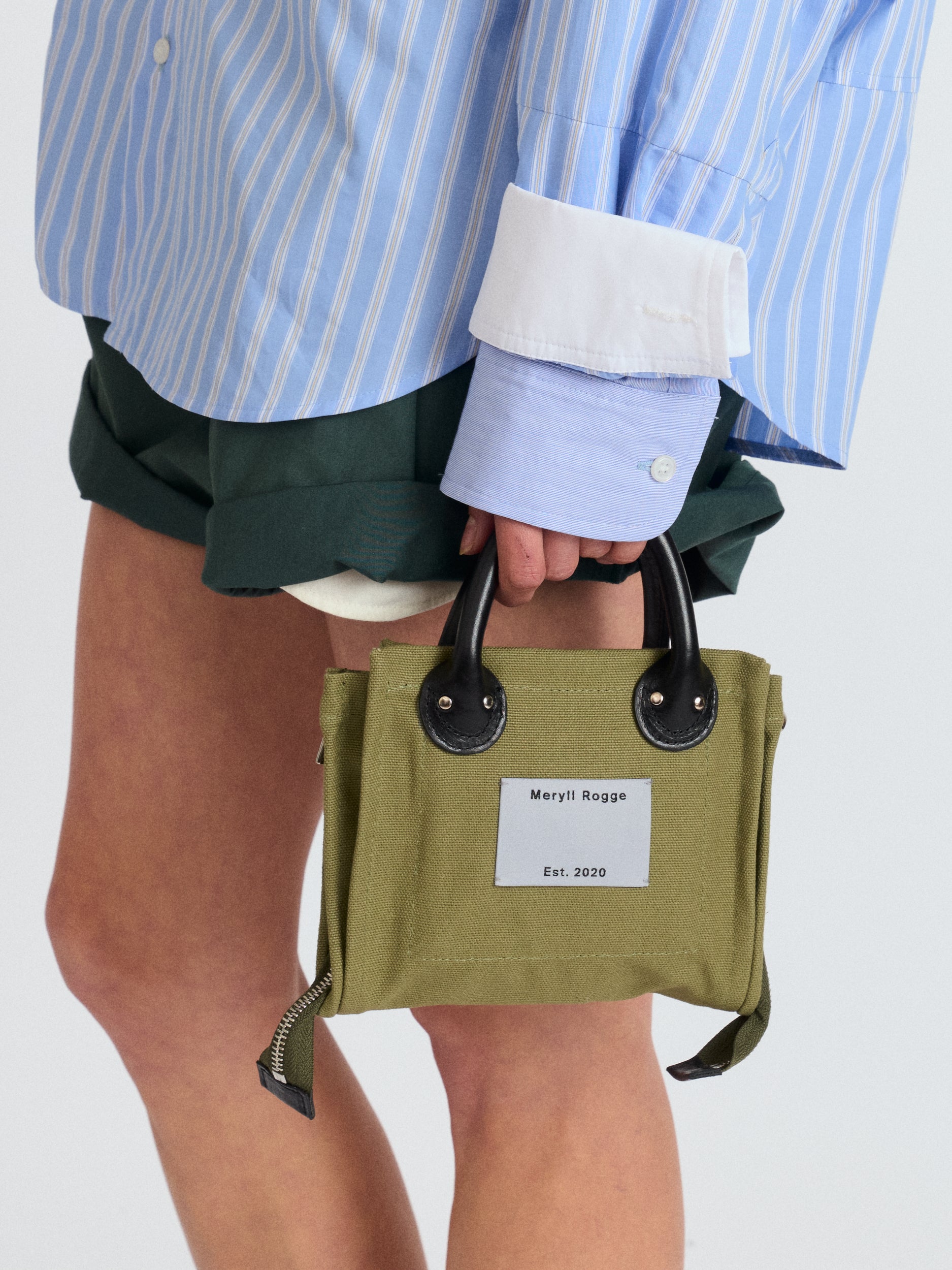 Tiny Bag with Zippers