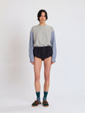 T-shirt with Shirting Sleeves