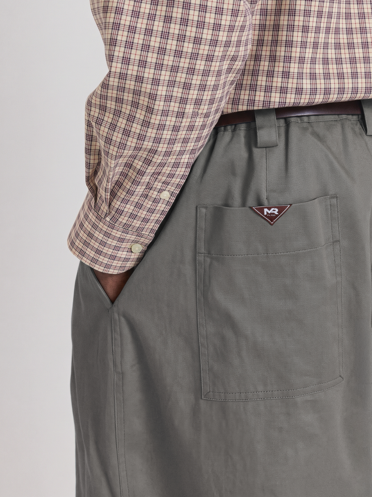 Drawstring Workwear Chino