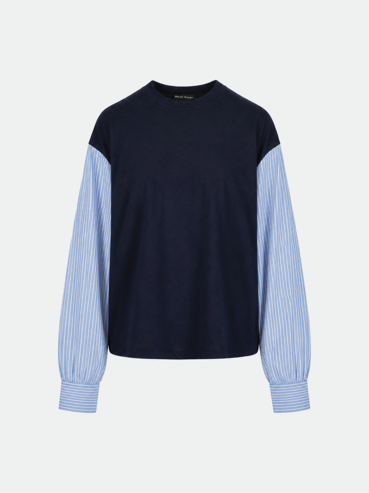 T-shirt with Shirting Sleeves