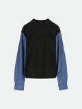 T-Shirt with Shirting Sleeves