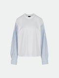 T-Shirt with Shirting Sleeves
