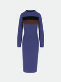 Striped Rib Knit Dress