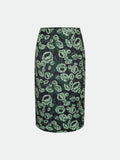 Straight Midi Skirt