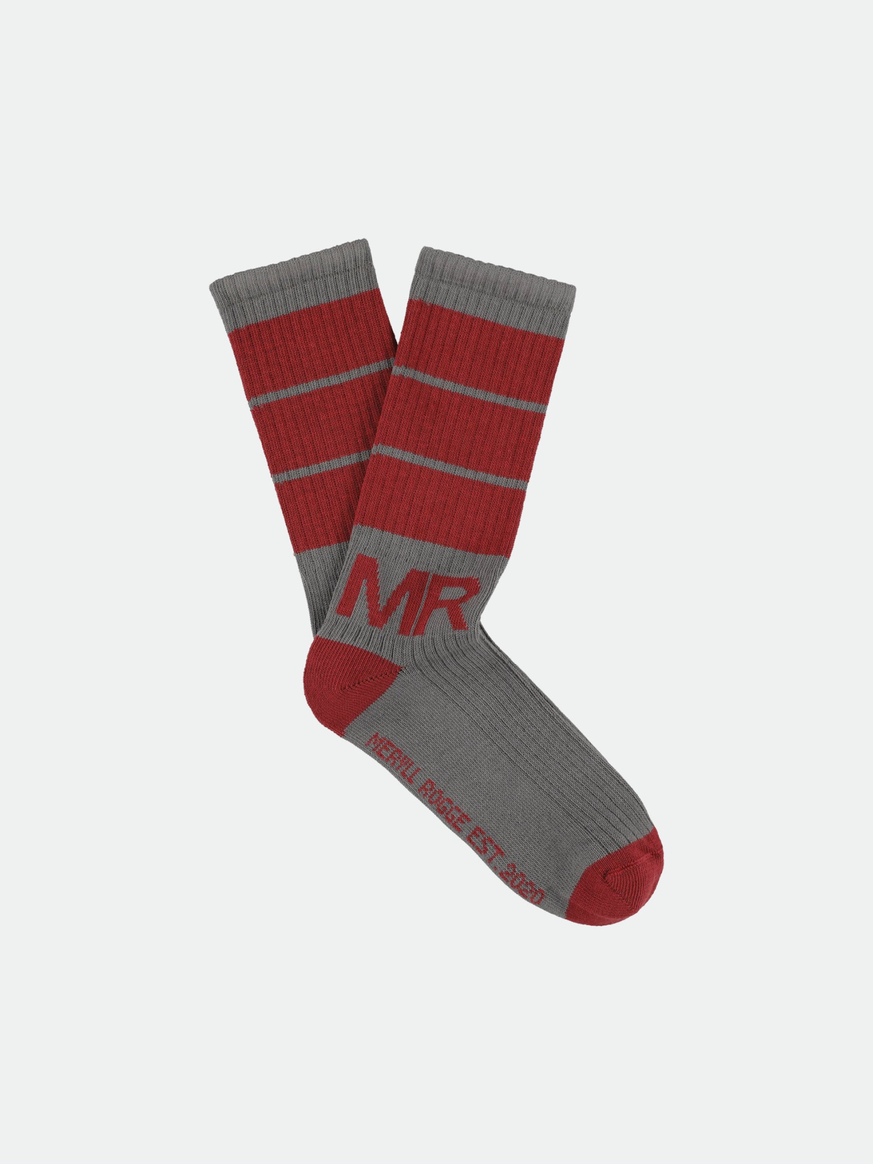 Pack of Three Striped Logo Socks