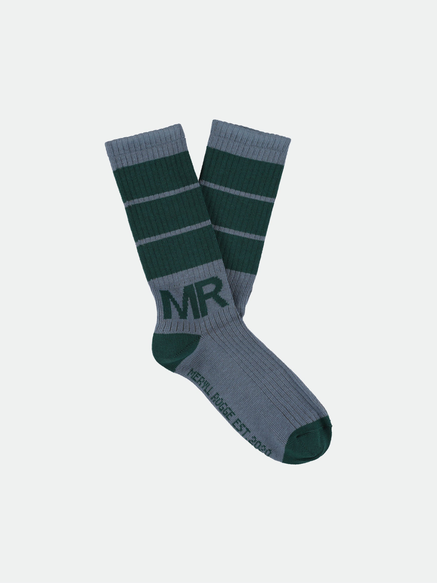 Pack of Three Striped Logo Socks