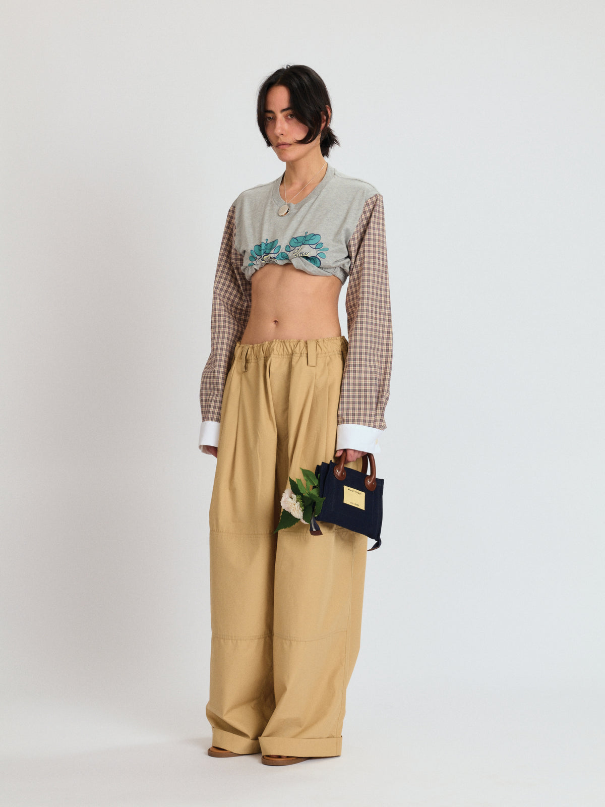 Drawstring Workwear Chino